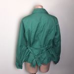 Merona  Water Repellant Green Tortoise Jacket with Tie Photo 2