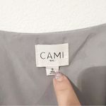 Cami NYC  Star Print Gray Silk Lace Tank Top Size Small S Photo 2