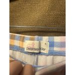 NWOT Peter Alexander Woman’s Checkered Long Sleeve Pajama Set Size Large Blue Photo 2