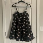 Free People  In A Bubble Mini Dress - Size M - Black -‎ NWT Photo 3