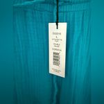 Michael Stars NWT Jovi Waist Tie Pants Corsica Blue Double Gauze Pants Large Photo 6
