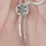 Chloe + Isabel  Silver Lead with Courage Adjustable Bracelet Photo 7