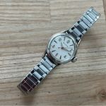 Bulova Rare Vintage 10K Gold Plated Mechanical Ladies Watch Stainless Dial Photo 6