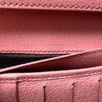 Gucci Vintage Pink Long Snap Wallet with Gold Hardware Photo 5