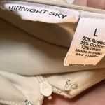 Midnight sky  Tan Skirt‎ Size Large Photo 7