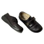 Alegria Brown Leather Espresso Gale Slip On Joleen Comfort Shoes Size 12 Photo 1