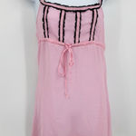 American Vintage Vintage Y2K Pink Baby Doll Slip Gown Size Small Early 2000s Photo 0