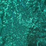 Women’s Green Fully Sequined Short Party Dress Ruffle Hem Corset Back Size 8 NEW Photo 14