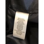 Sandra Darren  Dress 16 Navy Blue Pinstripes Button Closure Collared Short Sleeve Photo 8