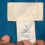 J.Crew  Dress Halter Top Sweetheart Party Cocktail 100% silk Crepe Size 14 Lined Photo 4