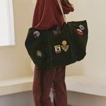 Free People NWT Been There Badge Tote Bag In Color Sea Serpent $128MSRP No refunds or cancellations Photo 0