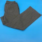 Chico's  Platinum Ultimate Fit Denim Jeans Barely Flare Olive Green Size 20 Photo 3