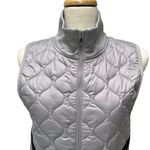 Nike Vest Sz M Aerolayer Puffer Fleece Gray Full Zip Running Athleisure Workout Photo 1
