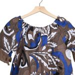 Terzo Millennio Women's M Linen Italian Made Pullover Blouse Brown Size M Photo 2