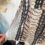 L'Agence L’agence Long Slim Cream Grey Cardigan Longline Cashmere Blend Size XSmall NWT Photo 3