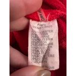 FRNCH Anthropologie  Red "FEMME" Graphic Crewneck Sweatshirt Size S Photo 4