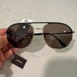 Tom Ford  Black and Gold Aviator Sunglasses Photo 2