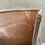 Kate Spade  New York Leather Ankle Boots 8.5 Taupe Block Heel Zipper Booties Photo 5