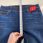 Spanx NWT  Ankle Skinny Midnight Shade Dark Blue Pull On‎ Jeans Size 1X Photo 9