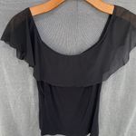 Garage Ruffle Sleeves Off Shoulder Top M Photo 3