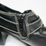No Boundaries Vintage 90s  Black Heeled Loafers - Stormy Photo 9