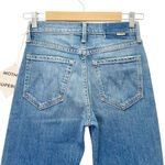 NWT MOTHER SUPERIOR The Tomcat Crop Straight Leg Jeans Kneeling on Stones Sz 25 Blue Photo 5