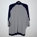 Chico's  Travelers Collection Stripped Open-Front Cardigan Gold Shimmer Medium‎ Photo 8