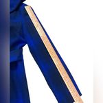 Merona  Blue Plaid Women's shawl collar belted Coat Photo 9