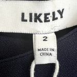 Likely  Valentina Mini Dress Blue Size 2 Long Sleeve Flare Sleeve Ruffle A-Line Photo 1