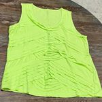 Chico's Chico’s Lunula Bright Green Layered Tank Top - Sz 2 - EUC Photo 3