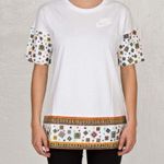 Nike x Liberty Of London Collection White Crewneck Short Sleeves T-Shirt Medium Photo 9