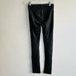 Helmut Lang  Women's Striped Leggings – Dark Gray, Sleek Minimalist, Size P Photo 7