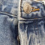 PacSun  25 Vintage High Rise Denim Raw Hem Distressed Shorty Shorts Photo 2