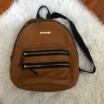 Steve Madden Brown Leather Backpack Photo 0