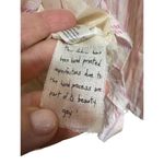 Free People  ELISA STRIPED MIDI SKIRT IN CHALK Sz. S Photo 5