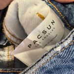 PacSun  Blue High Rise Mom Jean Shorts Womens 24 Denim Casual Beachy Summer Vaca Photo 2