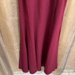 Dress the Population  Shiloh Dark Magenta Halter Maxi Dress XS NWT Photo 3