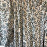 Tuckernuck beach, dusty, blue medallion long sleeve ruffle dress extra large Size XL Photo 7