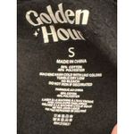 Skeleton Space Time Graphic Sweatshirt GOLDEN HOUR Size Small Black‎ Black Photo 3