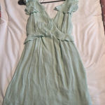 Francesca's mint green flowy dress Photo 0