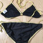 Playboy New 2pc Super Sexy Vintage Swimsuit Bikini with Rhinestones Size Large Photo 8