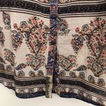 Aratta Silent Journey My Memory Button Down Shirt Blue Photo 5