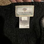 Susan Bristol Susan‎ Bristol Grey Christmas Full Zip Wool Vintage Sweater Cardigan Large Photo 2