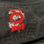 Disney RARE Vintage 101 Dalmatians Embroidered Logo Black Jean Size 13/14 (6/28) Photo 6