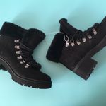 Black Hiking Boots, Size 6 Photo 0