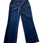 St. John Collection brown velvet wide leg trouser pant 4 Photo 0