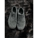 Lands' End  Black Moc Slip On Suede Comfort Walking Shoe Women's Size 9 Photo 1