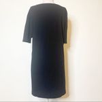 Organic by John Patrick cotton oversized black T Photo 1