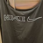 Nike ππ U-Back One-Piece Swimsuit ~ Jet Black Large L NWT Photo 6