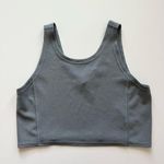Lululemon athletica Ribbed Softstreme Cropped Tank Belgian Blue -Size 14 Photo 0
